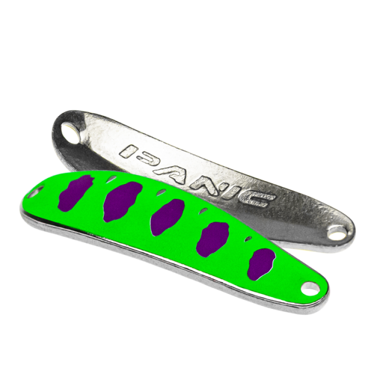 Колеблющаяся блесна SV-Lures Panic 50мм фиолетово-зеленая купить,NaN