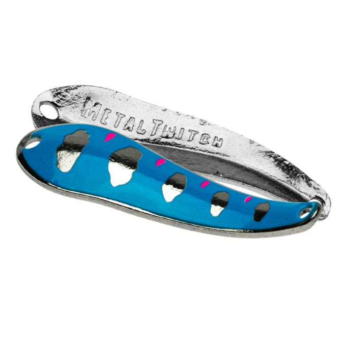 Колеблющаяся блесна SV-Lures Metal Twitch 35мм синяя купить,NaN