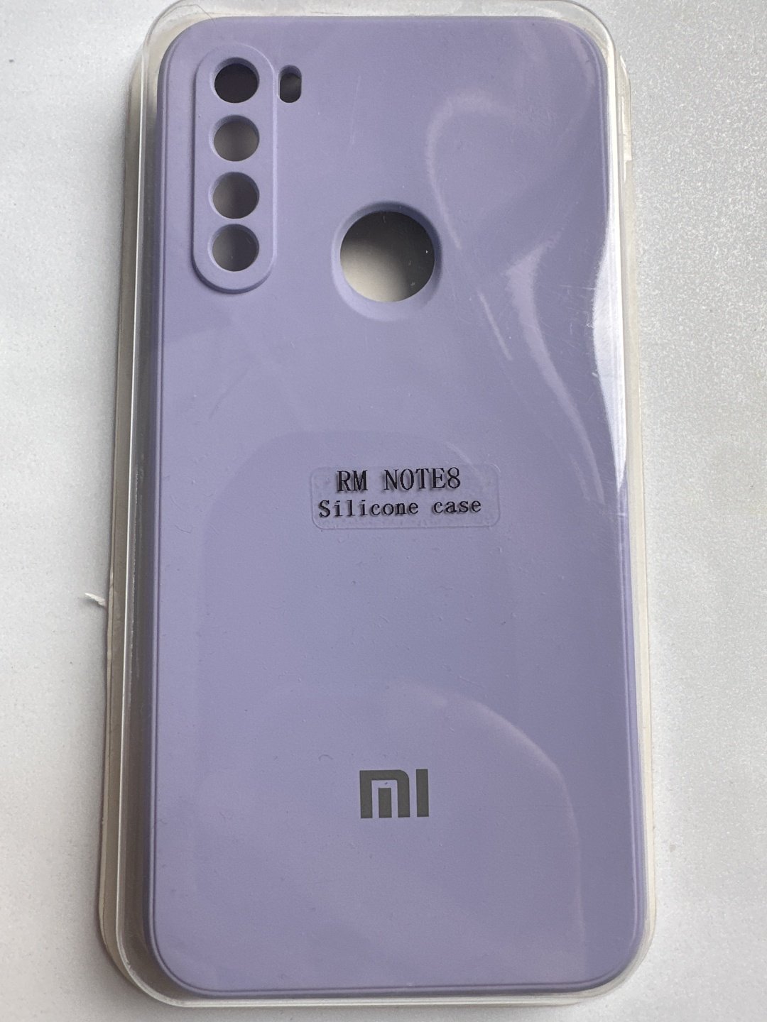 Чехол для Xiaomi Redmi Note 8 сиреневый