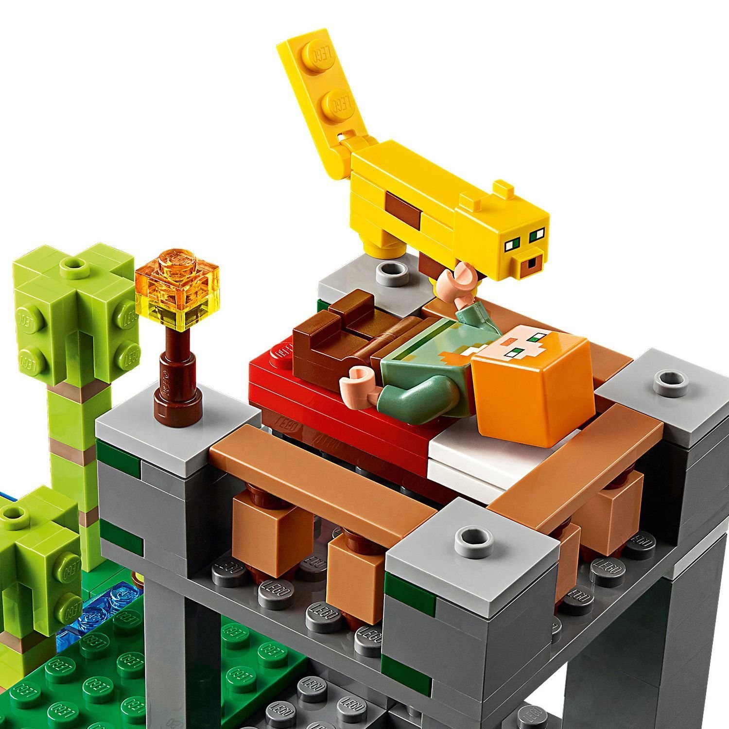 Конструктор Lego Minecraft Питомник панд 21158 купить,NaN