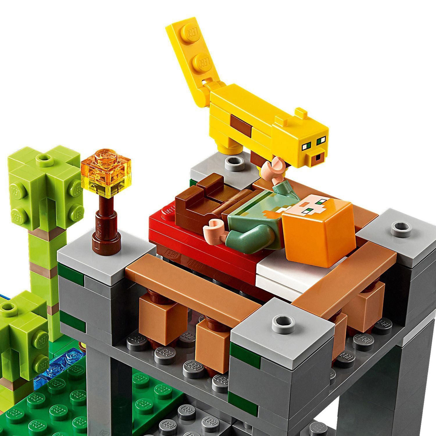 Конструктор Lego Minecraft Питомник панд 21158 купить,NaN