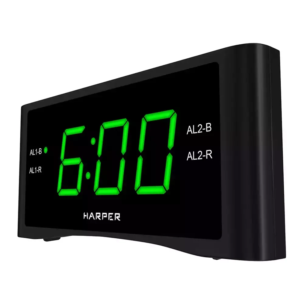 Радиобудильник Harper Hclk-1006 Green Led