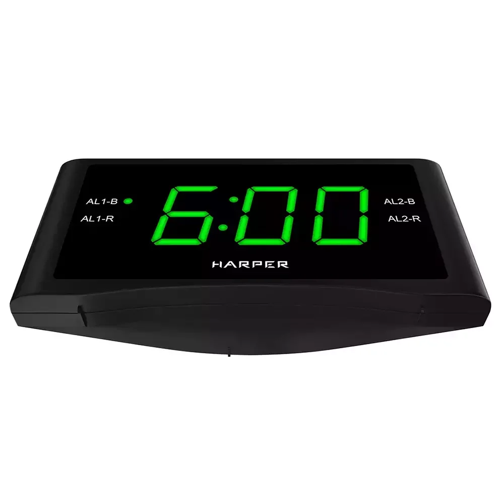 Радиобудильник Harper Hclk-1006 Green Led - ForteMarket Радиобудильник Harper Hclk-1006 Green Led купить,0