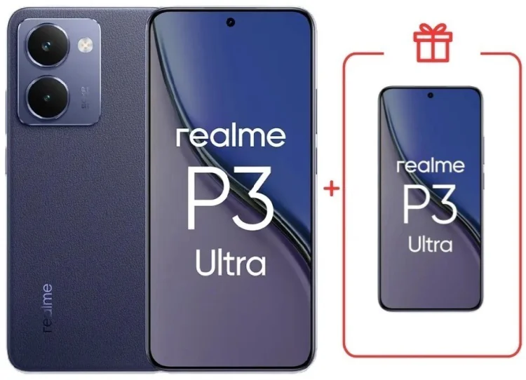 Смартфон Realme P3 Ultra 5G 12 ГБ/512 ГБ синий + подарок купить,NaN