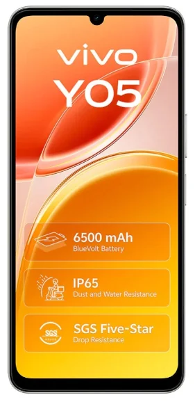 Смартфон Vivo Y05 4/128GB Gold - ForteMarket Смартфон Vivo Y05 4/128GB Gold купить,83990