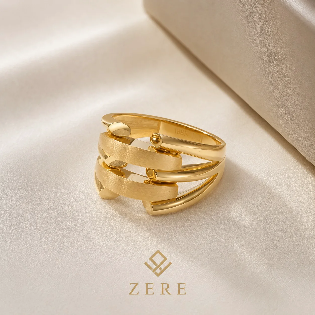 Кольцо Zere ZR240602 золото 17-18р 3.73гр купить,328700
