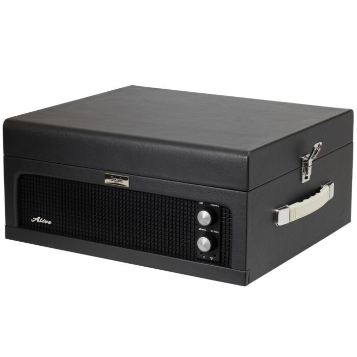 Виниловый проигрыватель Alive Audio Travels Midnight c Bluetooth купить,NaN