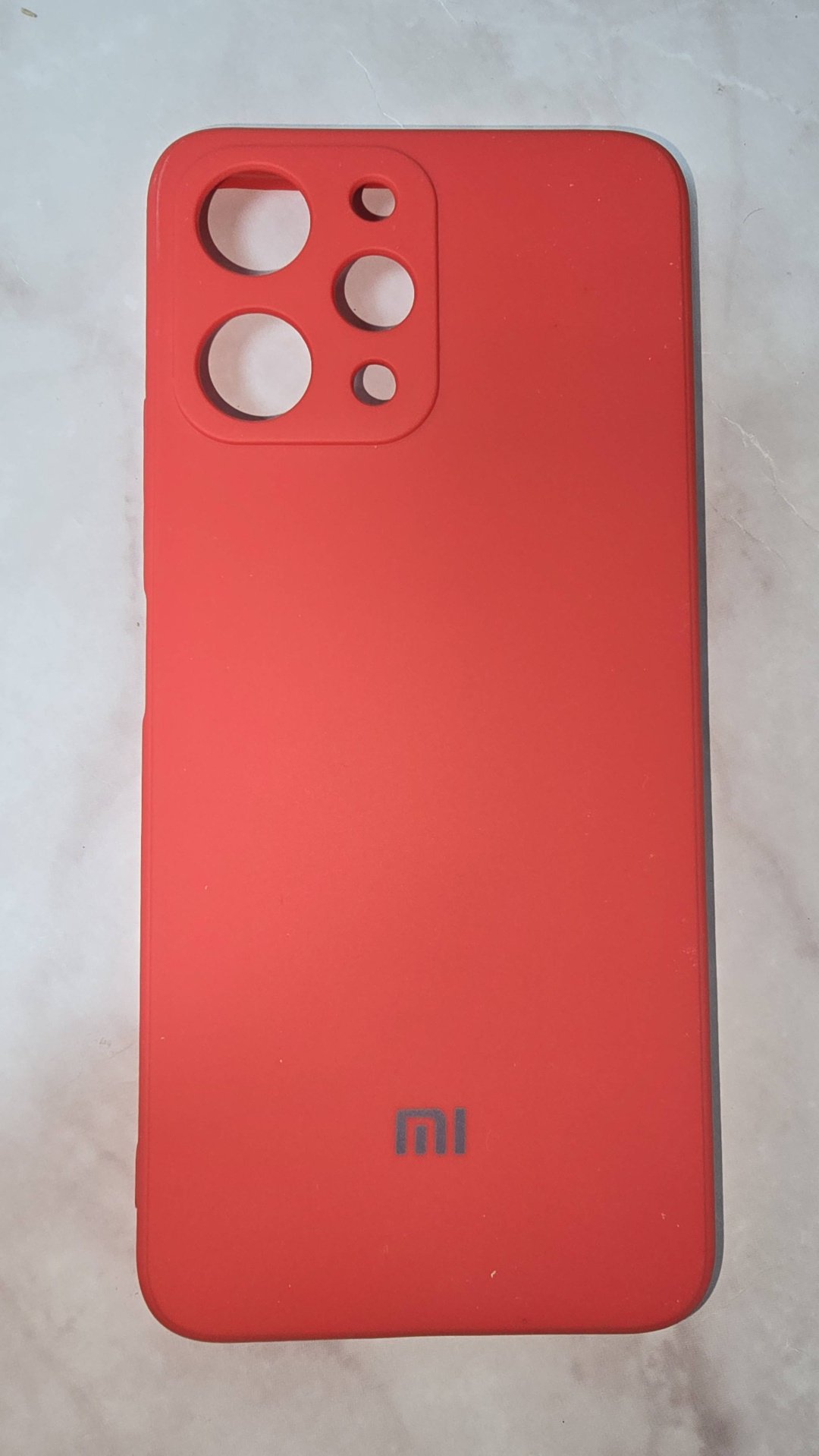 Чехол для Xiaomi Redmi 12 красный купить,954