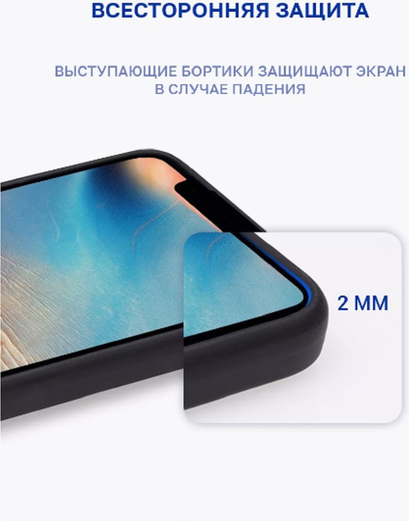 Чехол для Xiaomi Redmi 12 черный купить,970