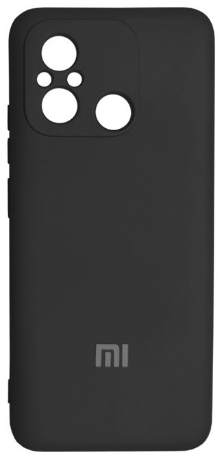 Чехол для Xiaomi Redmi 12C черный купить,549