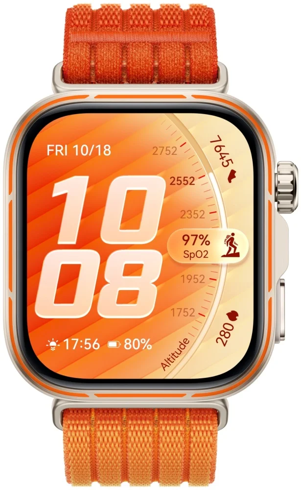 Смарт-часы Huawei Watch Fit 5 Pro NKI-B29 45mm Orange