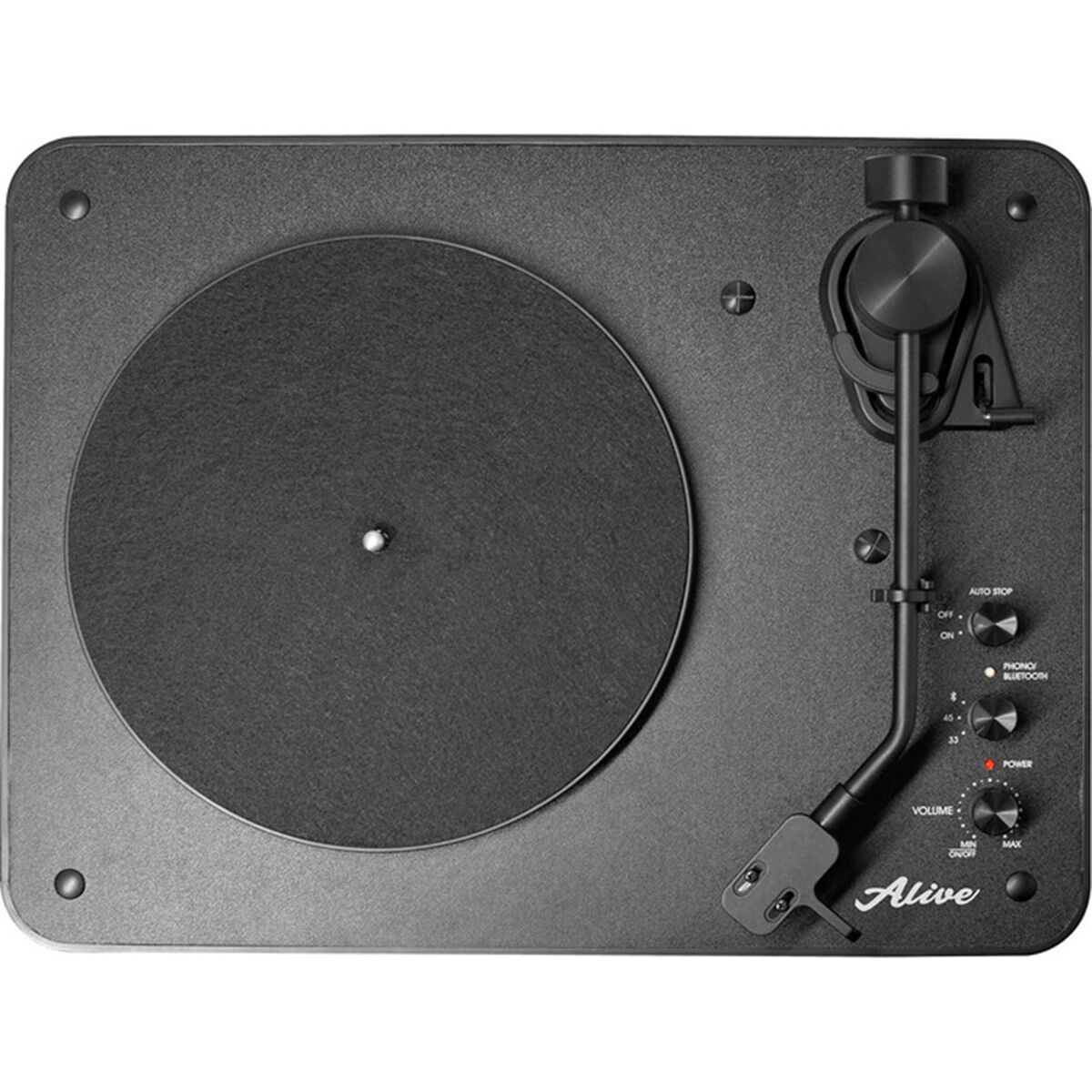 Виниловый проигрыватель Alive Audio Neoteric Onyx Black c Bluetooth NEO-01-BL купить,NaN