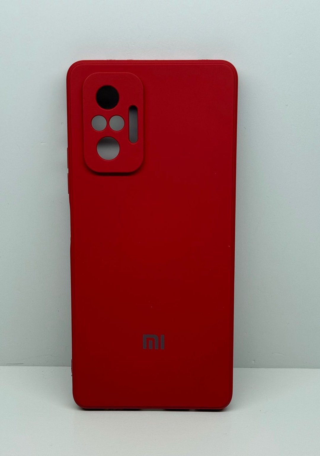 Чехол для Xiaomi Redmi Note 10 Pro красный купить,868
