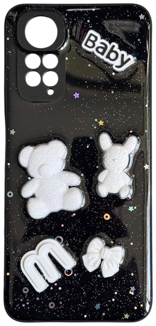 Чехол для Xiaomi Redmi Note 11 черный - ForteMarket Чехол для Xiaomi Redmi Note 11 черный купить,992