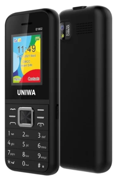 Мобильный телефон Uniwa E1802 Black