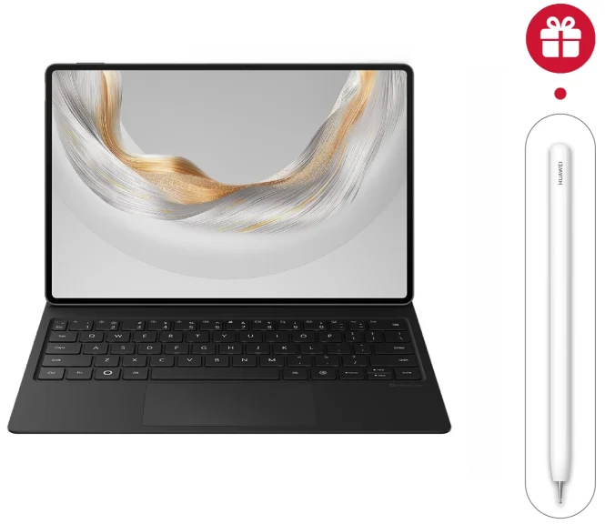 Планшет Huawei MatePad Pro PaperMatte Edition 12.2" Morandi-W09DK Wi-Fi 12/512Gb Keyboard Black + подарок