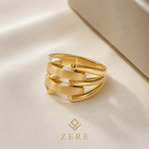 Кольцо Zere ZR240602 золото 17-18р 3.73гр
