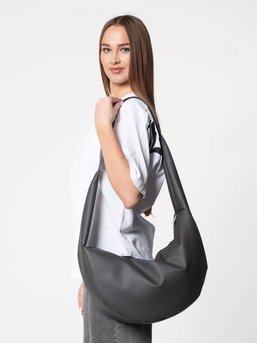 Сумка шоппер MT.Style экокожа серый купить,NaN