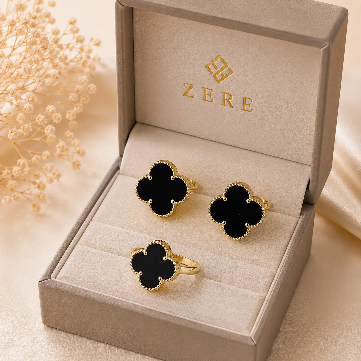 Комплект украшений Zere Love ZR240605 золото 18р 7.59гр купить,676100