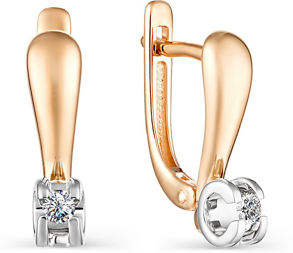 Серьги Imperial С0239-120 2,9гр 0,119ct. купить,NaN