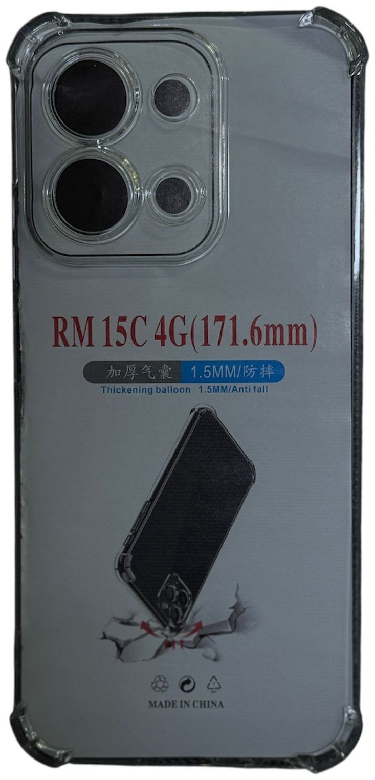 Чехол для Xiaomi Redmi 15C прозрачный купить,270
