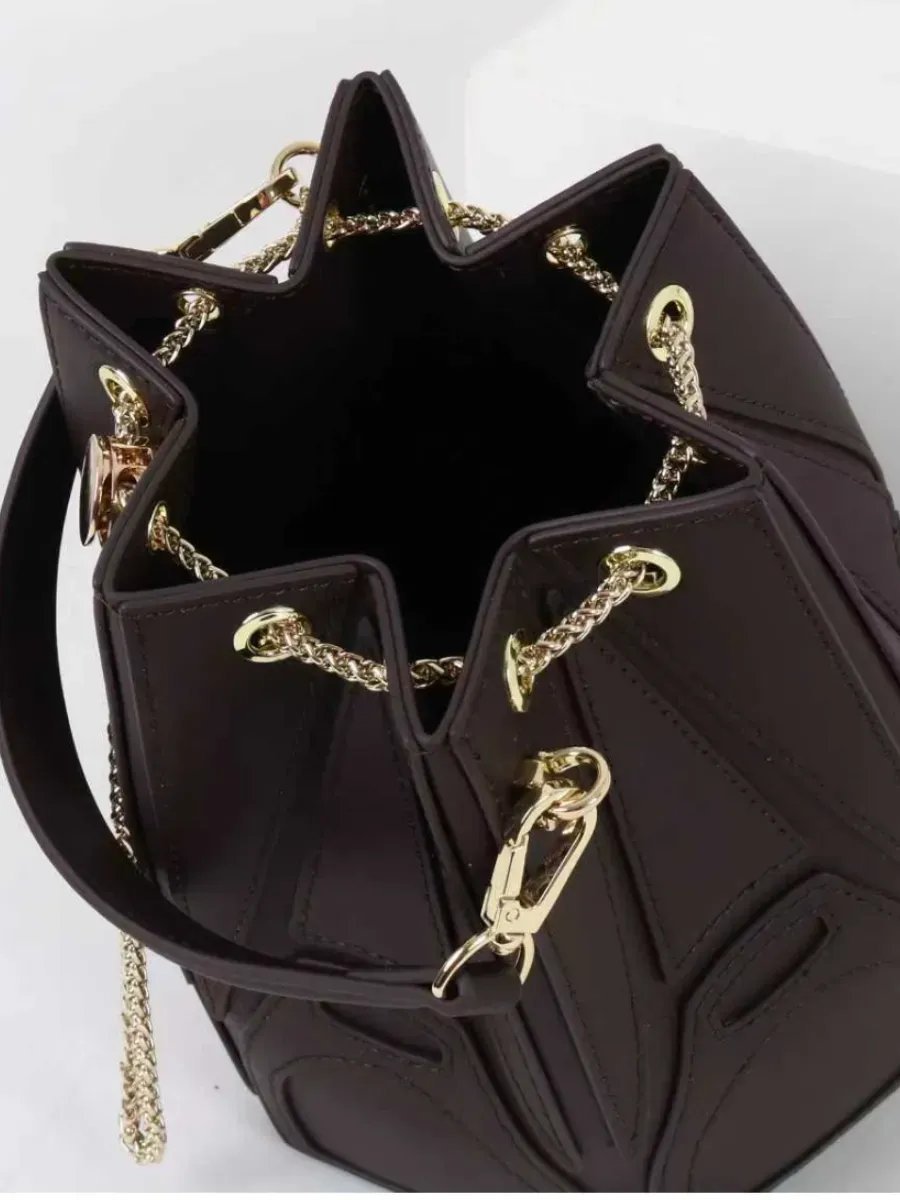 Мини-сумка Zilber Nagel натуральная кожа коричневый купить,NaN