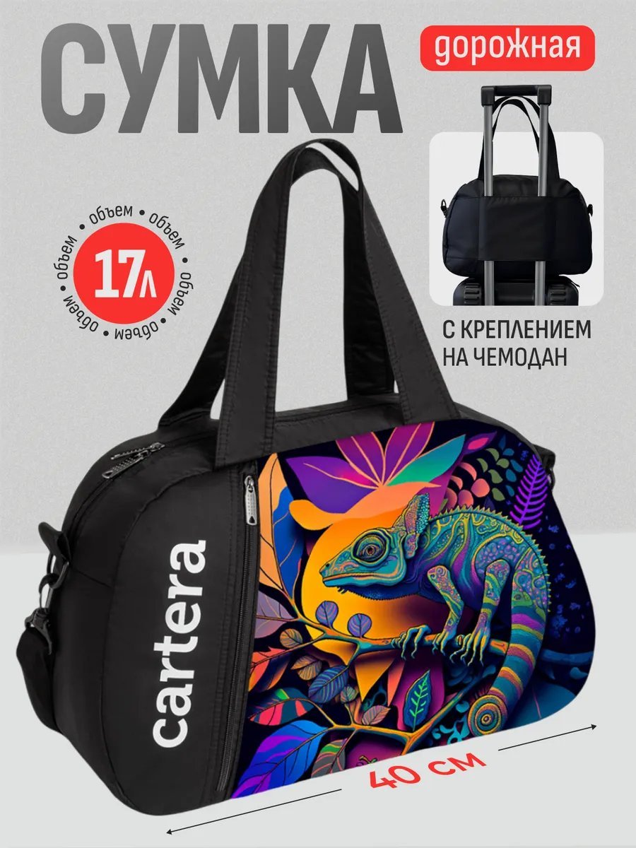 Мини-сумка cartera спанбонд черный купить,NaN