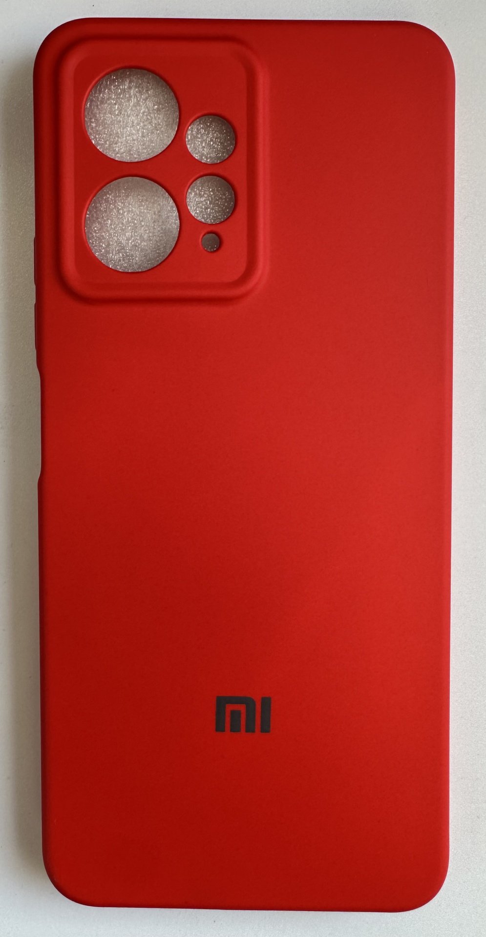 Чехол для Xiaomi Redmi Note 12 красный купить,970