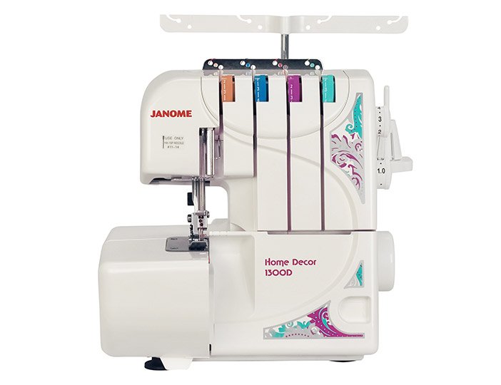 Оверлок Janome 1300D белый