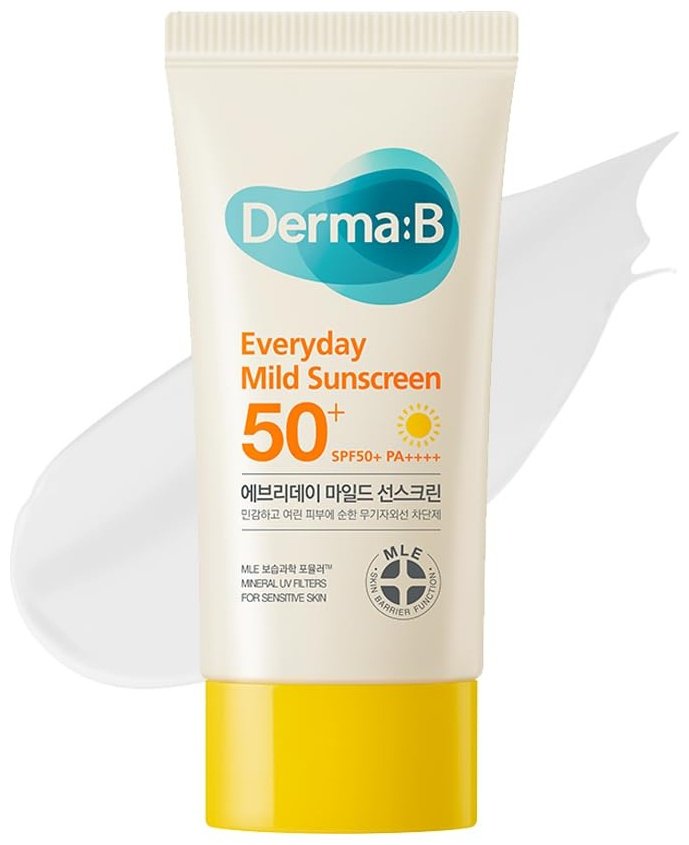 Derma-B крем Everyday Mild Sunscreen для лица, для зоны декольте 50 мл купить,6900