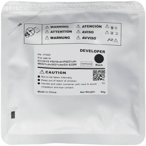 Девелопер, CET, CET171011, Чёрный, Для копиров CANON iR ADVANCE C3320/3325i/3330/3525i/3530i, 200г., 240000 стр.