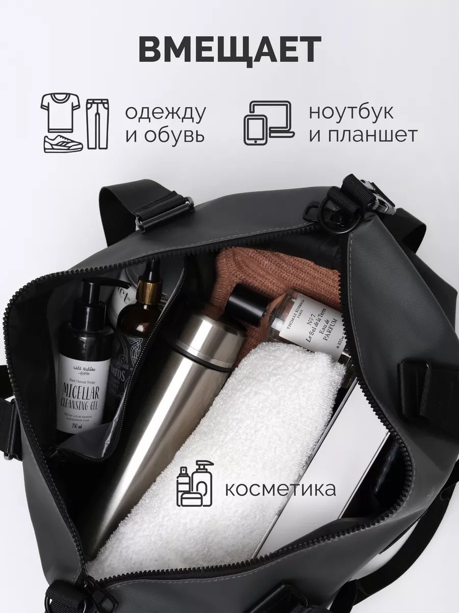 Мини-сумка Jollo экокожа серый купить,NaN