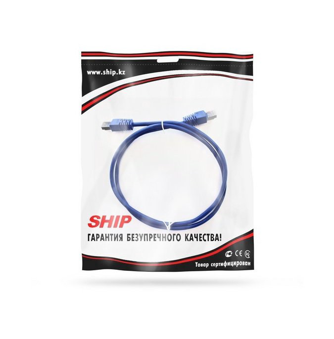 Патч Корд Ship S4025BL0150-P Cat.5e 1.5м синий купить,NaN