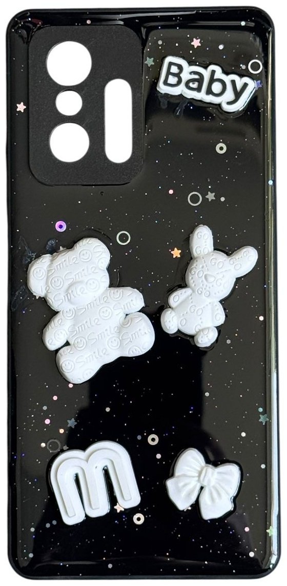 Чехол для Xiaomi 11T черный - ForteMarket Чехол для Xiaomi 11T черный купить,992