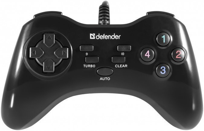 Геймпад Defender Game Master G2 черный купить,NaN