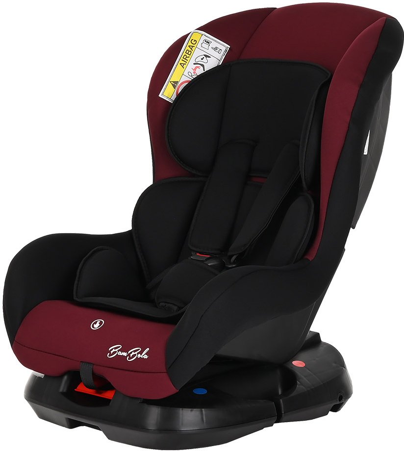 Автокресло BamBola Bambino KRES3746 Black/Burgundy купить,NaN