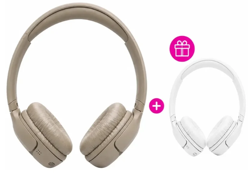 Наушники JBL Tune JBLT530BTBEGEU Beige + подарок