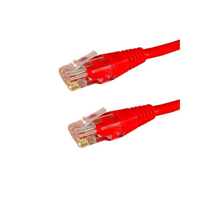 Патч Корд Ship S3025RD0030-P Cat.5e 0.3 м красный
