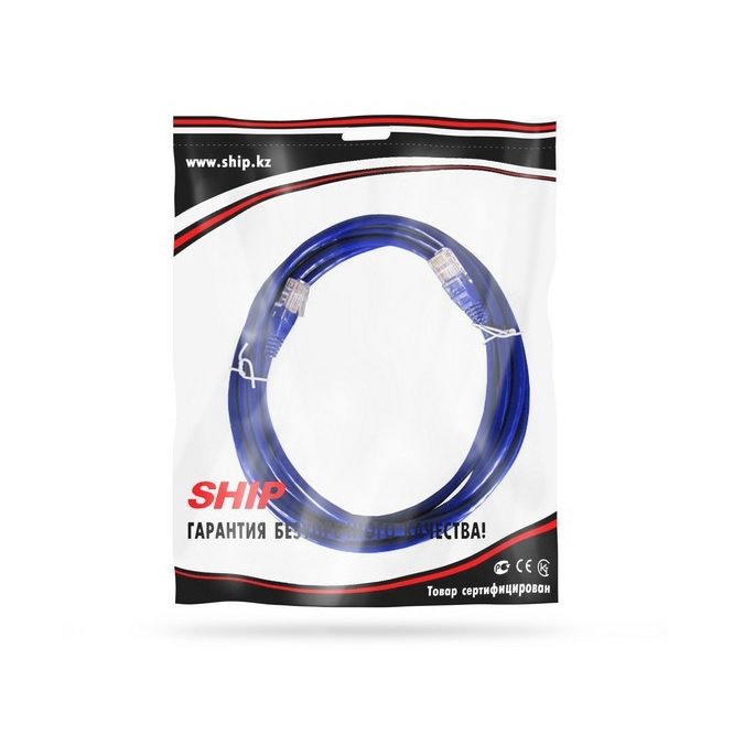 Патч Корд Ship S3025BL0500-P Cat.5e 5м синий - ForteMarket Патч Корд Ship S3025BL0500-P Cat.5e 5м синий купить,0