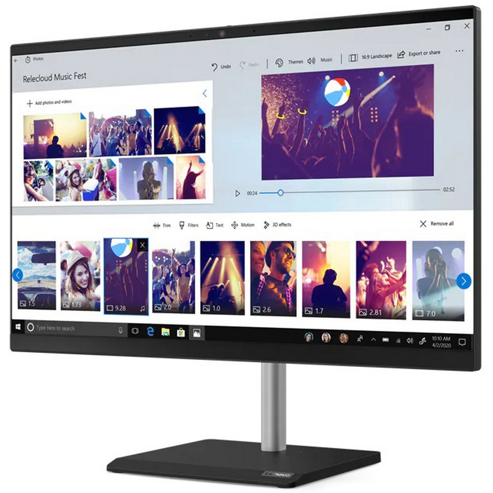 Моноблок Lenovo V50a-24IMB AIO 11FJ005SRU 23.8" Raven Black купить,0