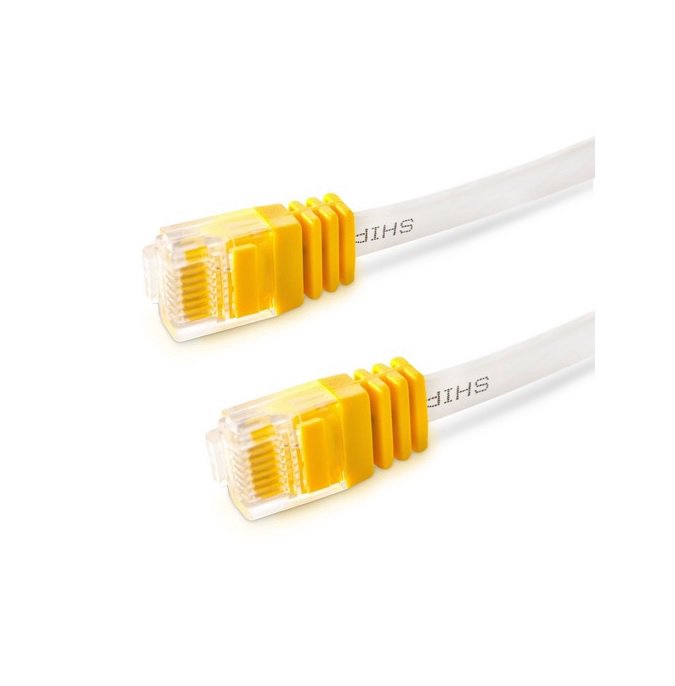 Патч Корд Ship F3025WH0100-P Cat.5e 1м белый
