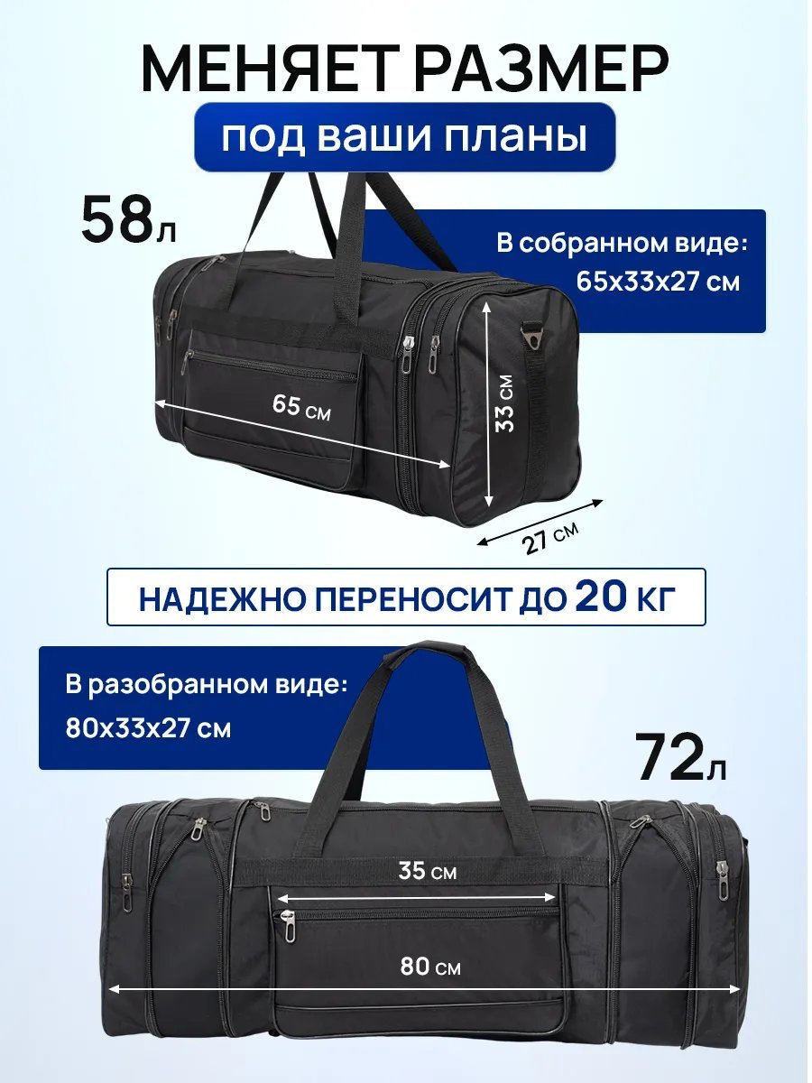 Мини-сумка Closely bags полиэстер черный