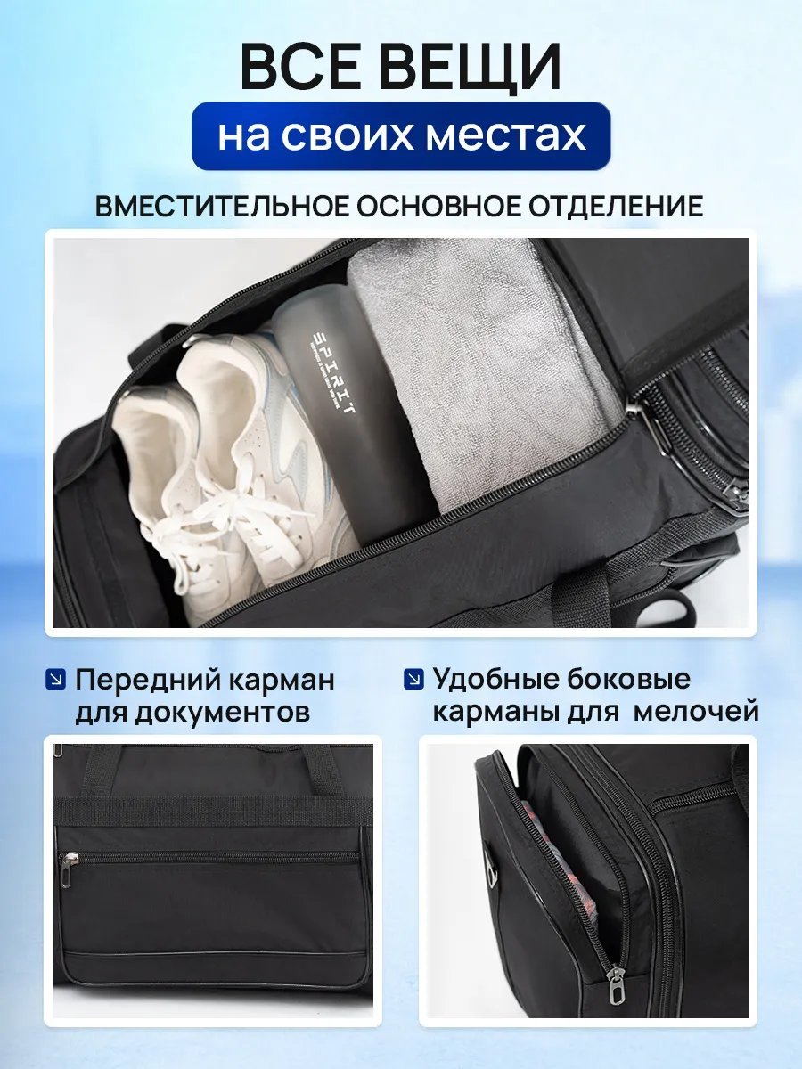 Мини-сумка Closely bags полиэстер черный