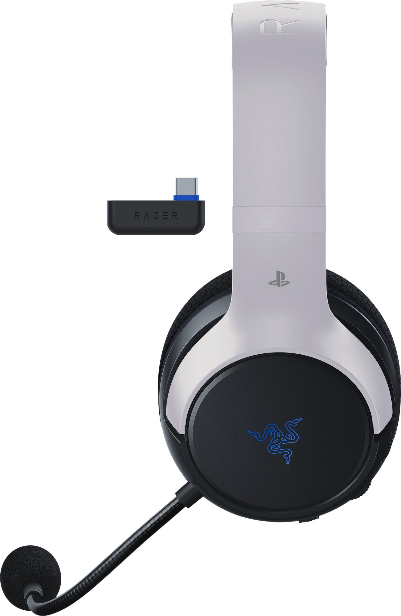 Наушники Razer Kaira Hyperspeed for PlayStation 5 RZ04-03980200-R3G1 White купить,0