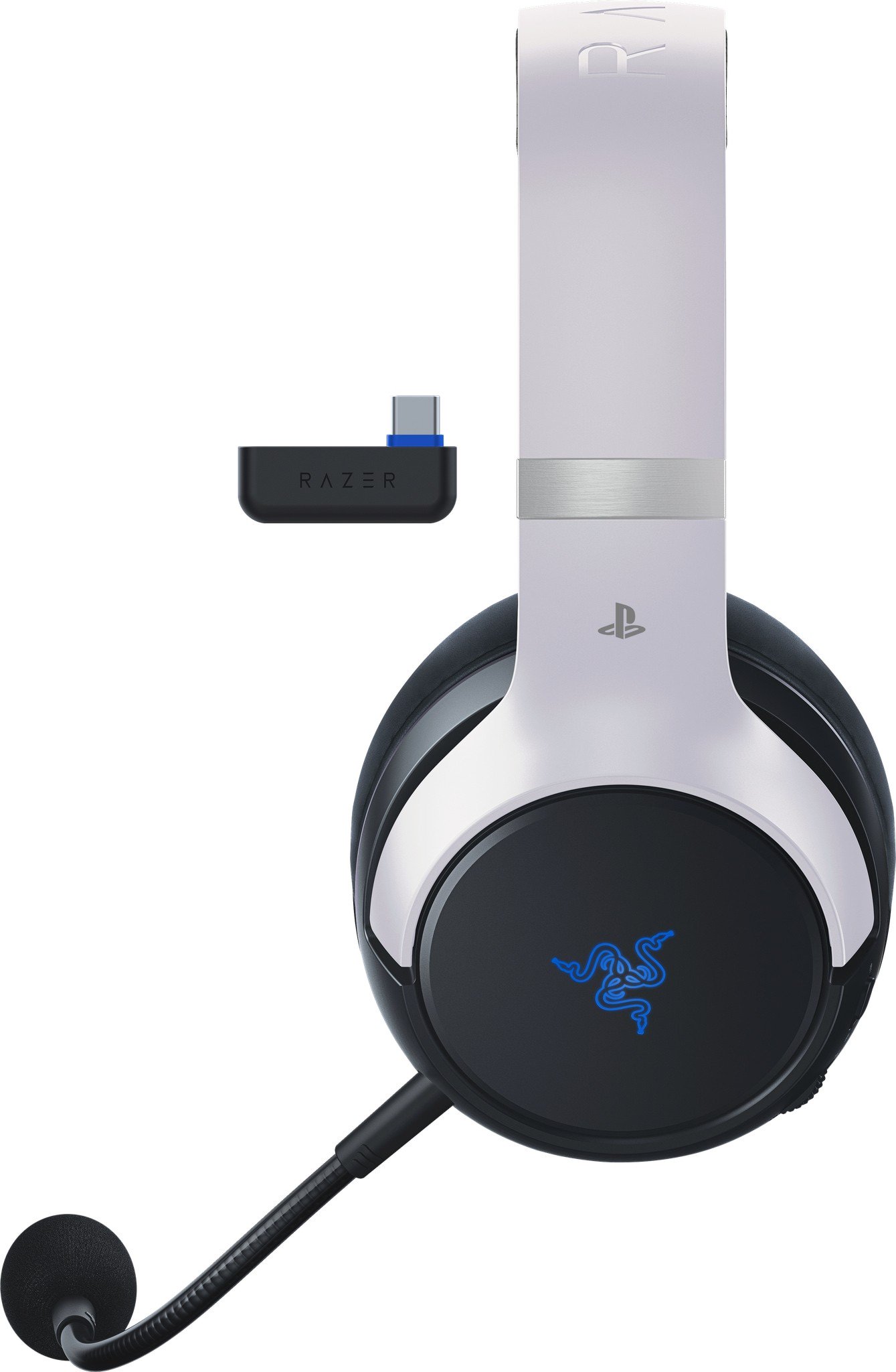 Наушники Razer Kaira Pro Hyperspeed for PlayStation 5 RZ04-04030200-R3G1 White  купить,0