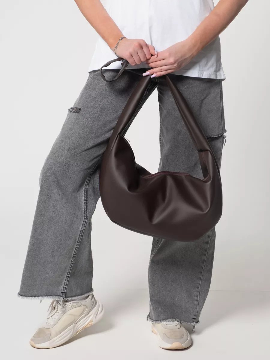 Сумка шоппер MT.Style экокожа коричневый купить,NaN