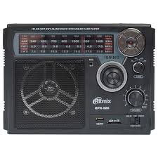 Радиоприемник портативный Ritmix RPR-888 черный купить,NaN