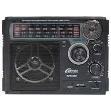 Радиоприемник портативный Ritmix RPR-888 черный купить,NaN