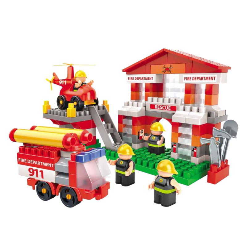 Конструктор Bauer Fireman Пожарная часть 742 купить,NaN