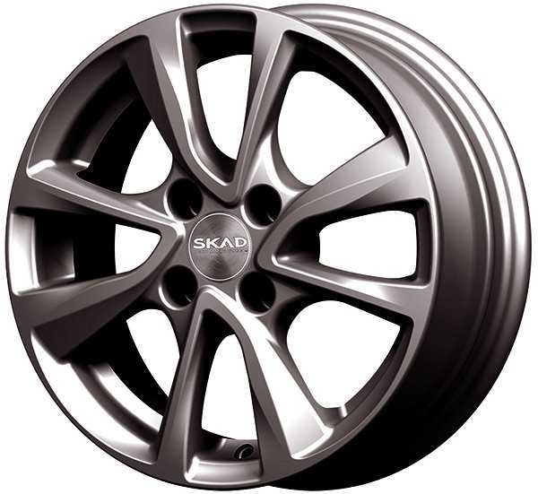 Диски Skad Ницца 4x100 R14x5.5 CB67.1 ET45 графит купить,NaN